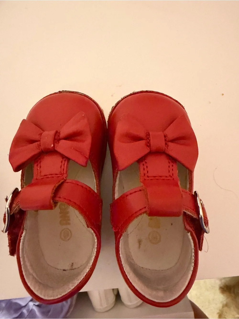 Angels Red Bow Mary Jane Shoes for Kids